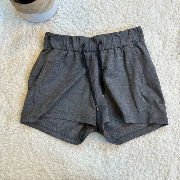 Grey Lululemon shorts - Picture 2 of 8
